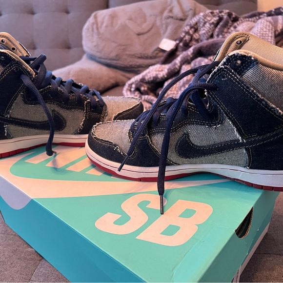 Nike Dunk SB High 2017 - Reese Forbes Denjm High Size 9 - Picture 2 of 8